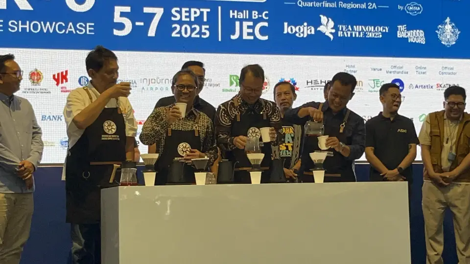 Suasana Pameran & Booth Kopi